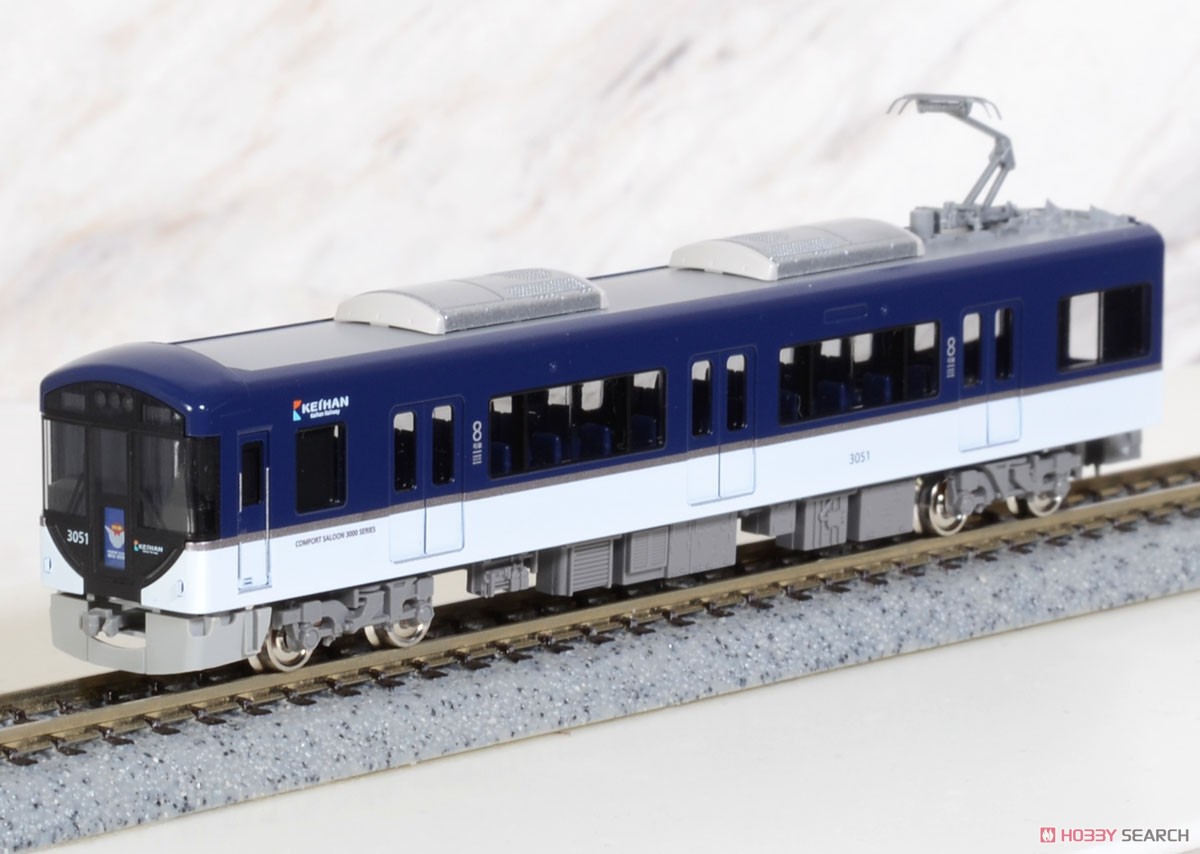 京阪 3000系 (京阪特急・プレミアムカー) 8両編成セット (動力付き) (8