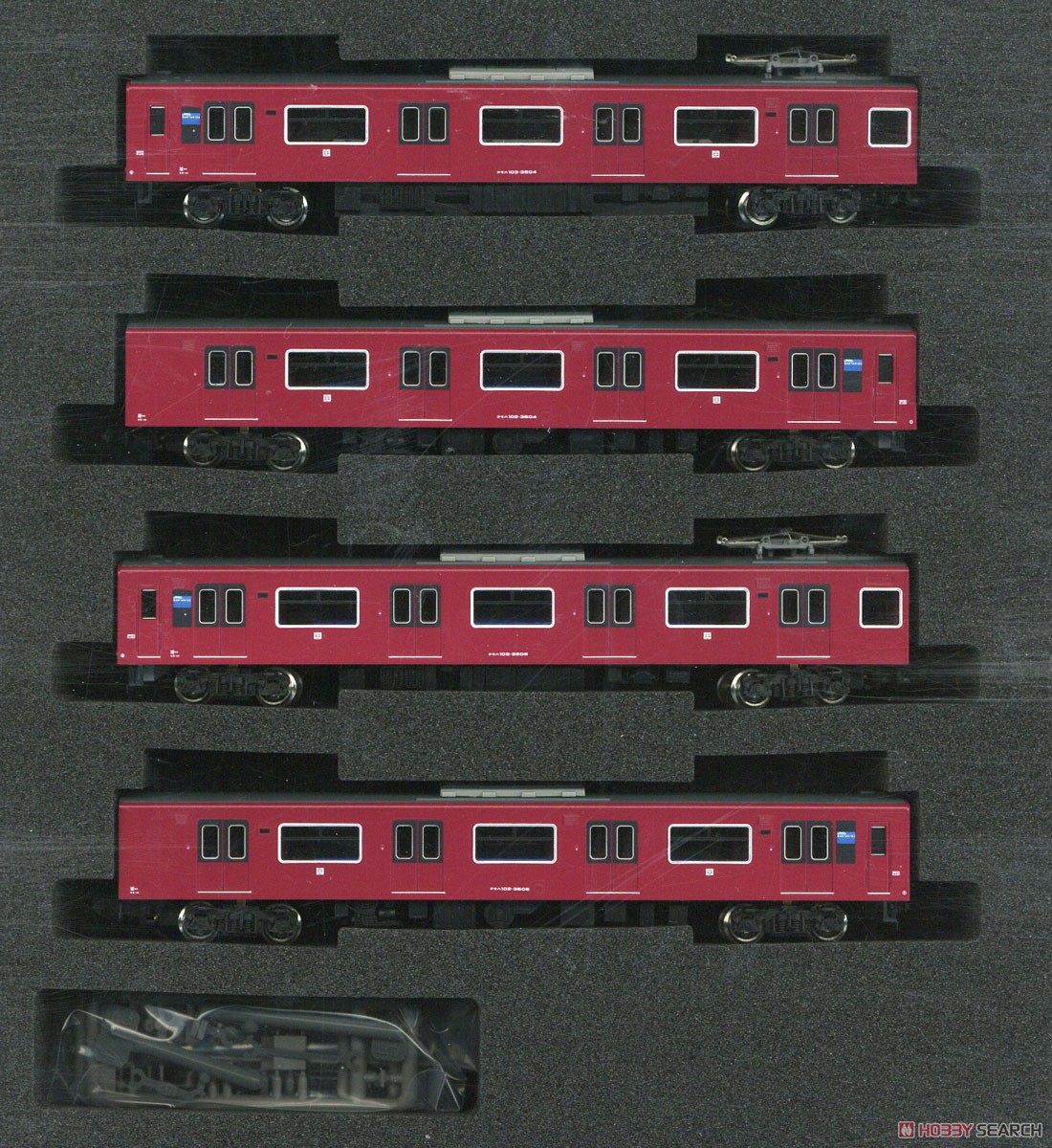 31512＞JR103系3500番台 播但線（台車黒）4両編成セット（動力付き