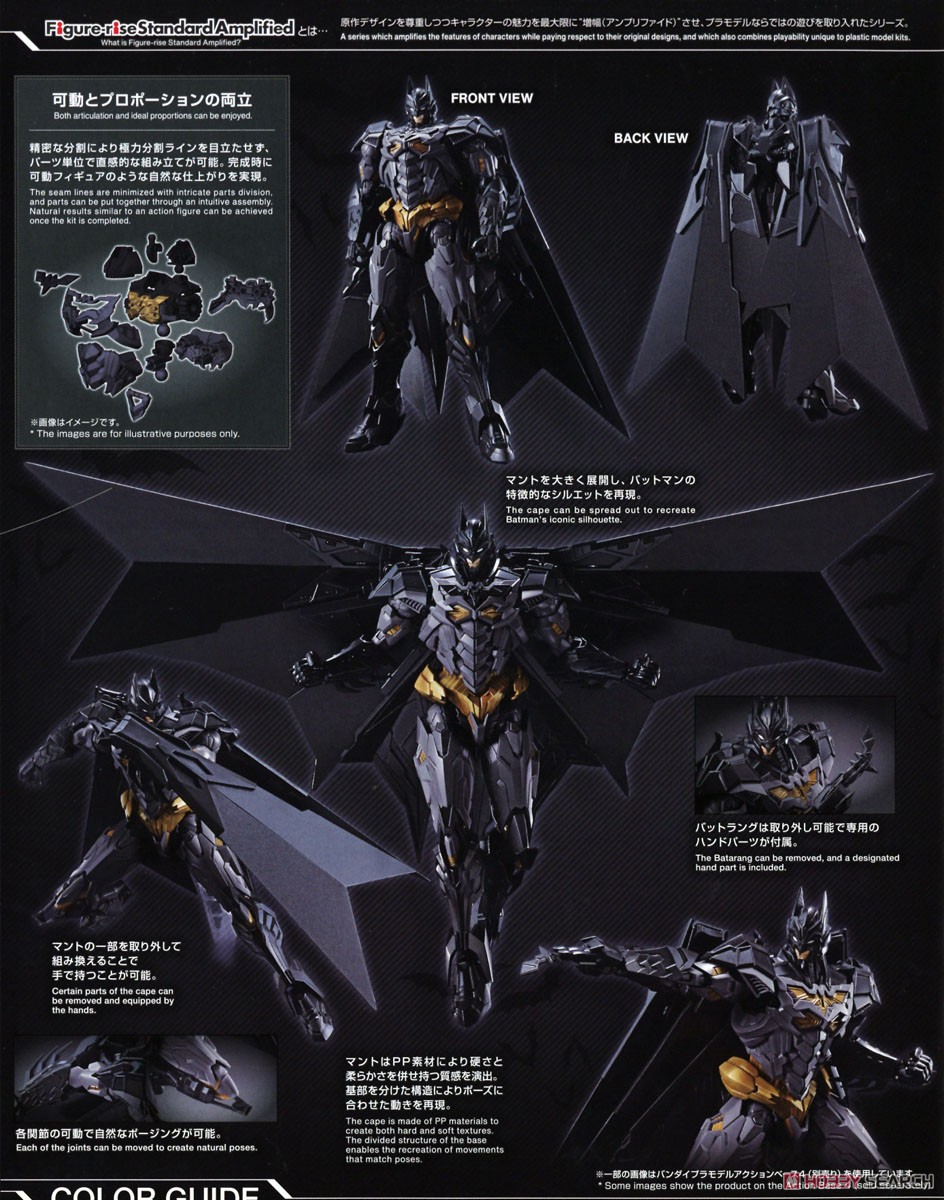 フィギュアライズスタンダード Amplified バットマン (プラモデル