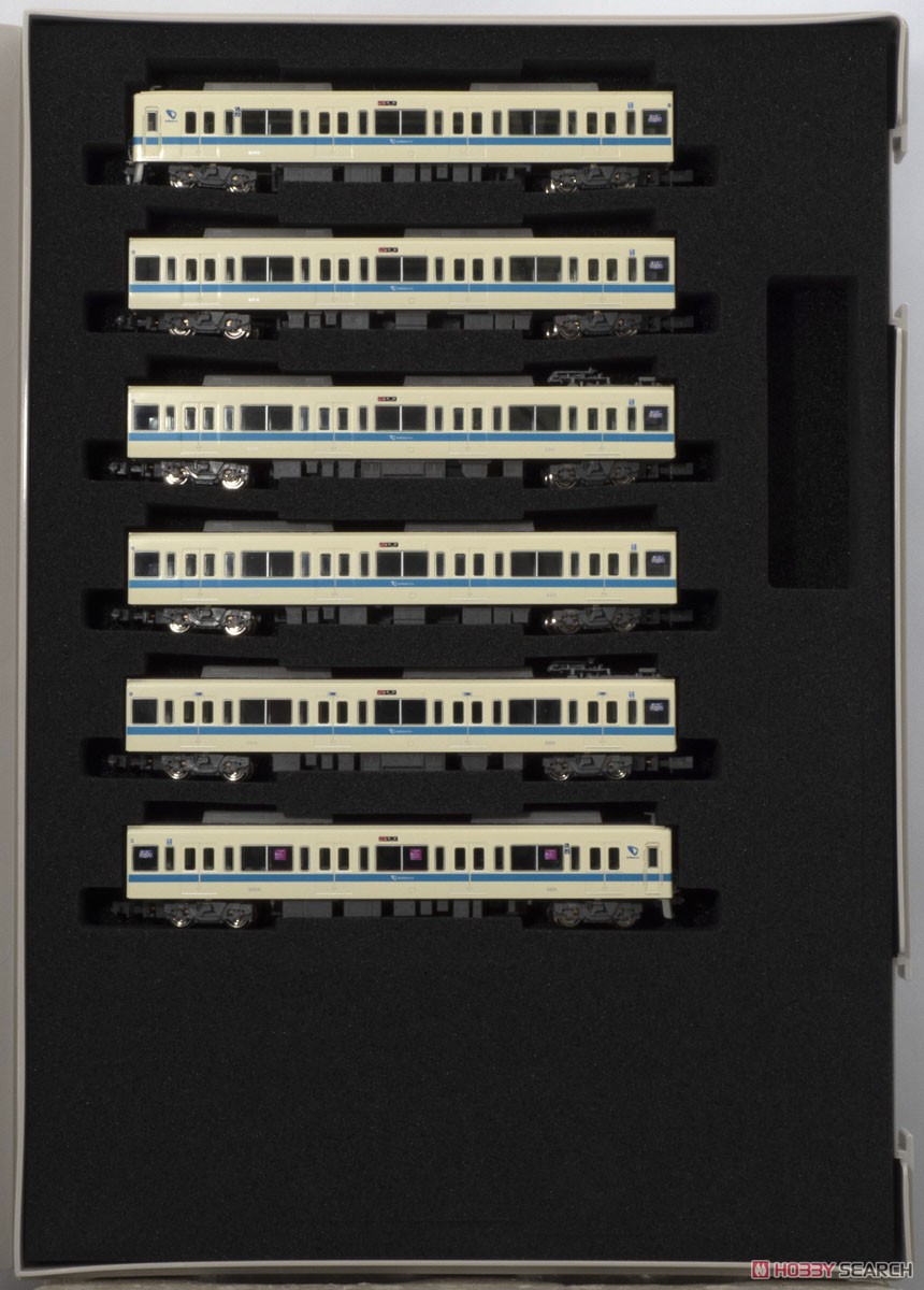 小田急 8000形 (更新車・行先点灯) 基本6両編成セット (動力付き