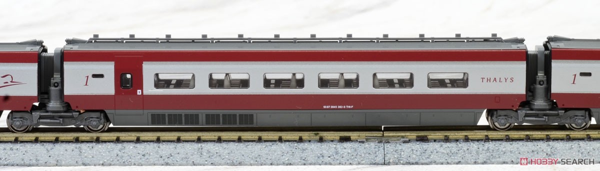 Thalys(タリス) PBA 新塗装 10両セット (10両セット) ☆外国形モデル