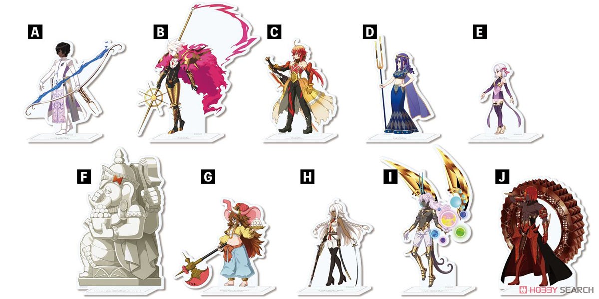 Fate/Grand Order バトルキャラ風アクリルスタンド (アーチャー/アシュ
