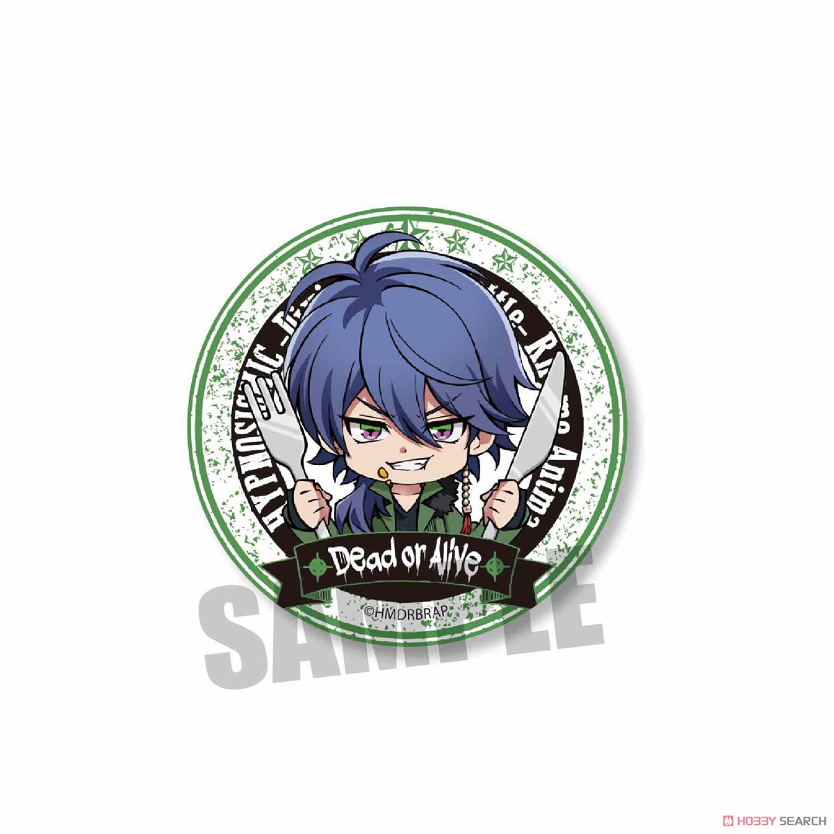 有栖川帝統 痛バ A3 basbヒプノシスマイク ヒプマイ 缶バッジ