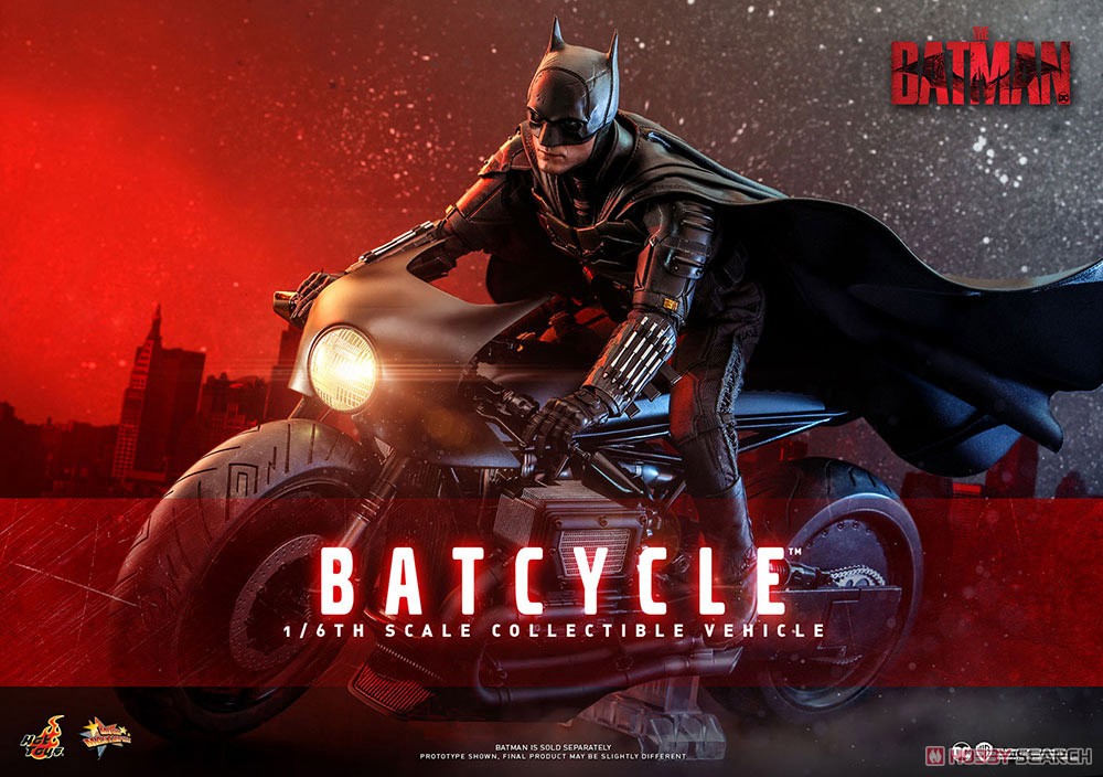 ムービーマスターピース THE BATMAN バットマン バットサイクル 1/6