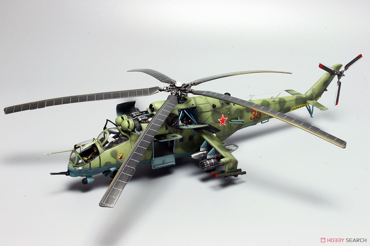 P*1様 トランペッター 1/35 ロシア軍 ミル Mi-24V ハインド 完成 P*1様