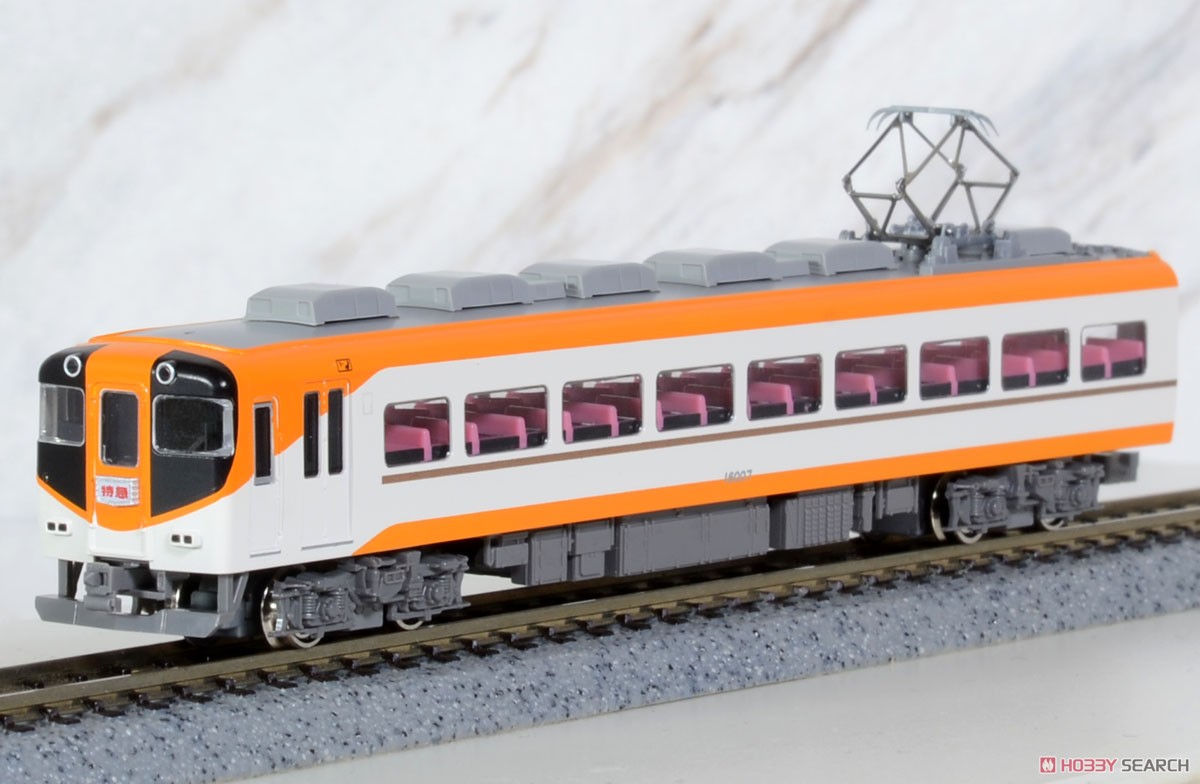 近鉄 16000系 (喫煙室付き・新塗装) 2両編成セット (動力付き) (2両