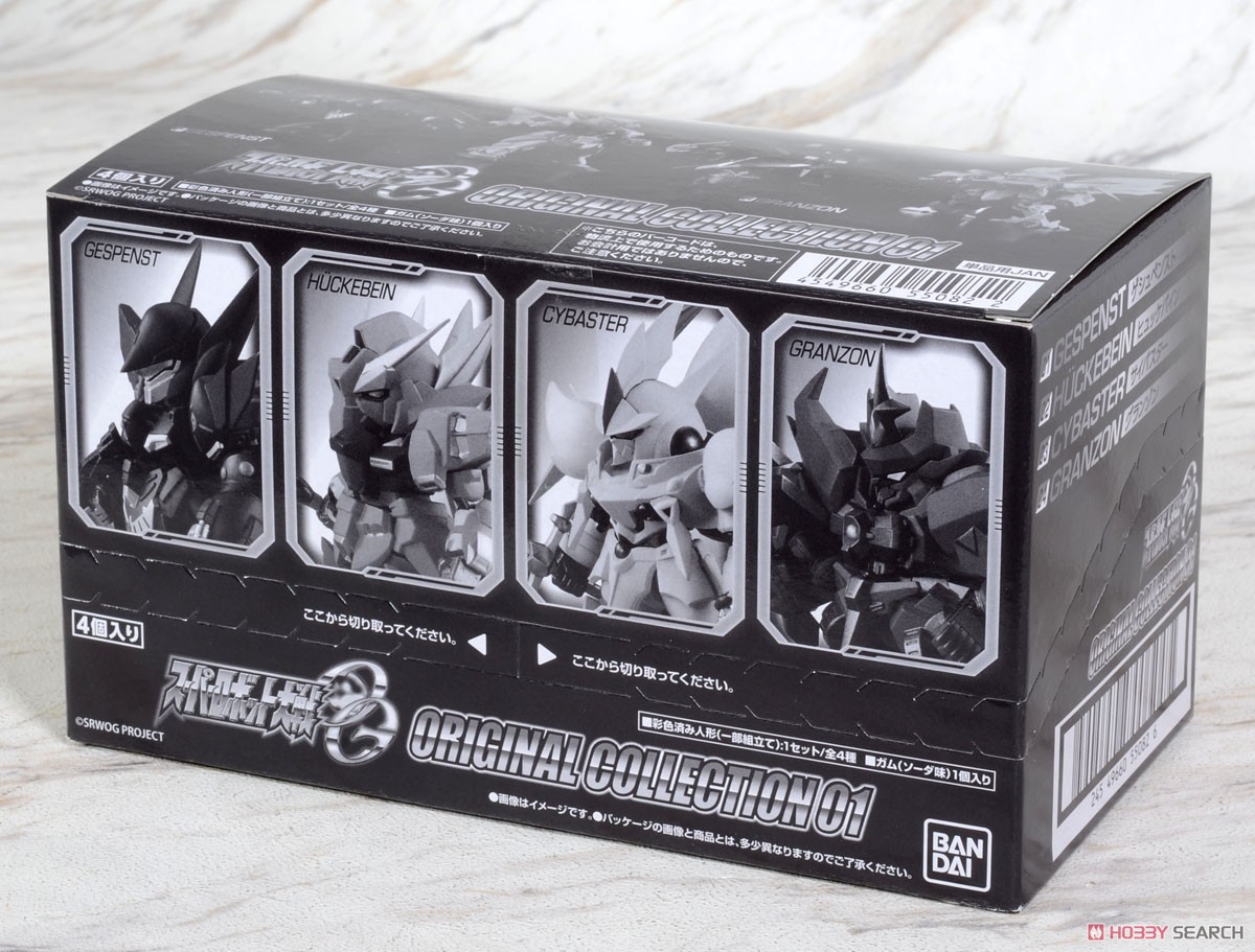 スーパーロボット大戦 OG ORIGINAL COLLECTION 01 (4個セット) (食玩