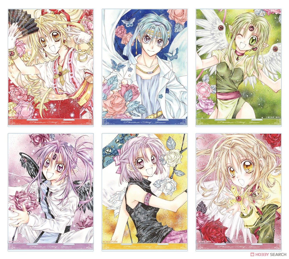 神風怪盗ジャンヌ 最新 クリア下敷き 2枚セット 種村有菜 神風怪盗