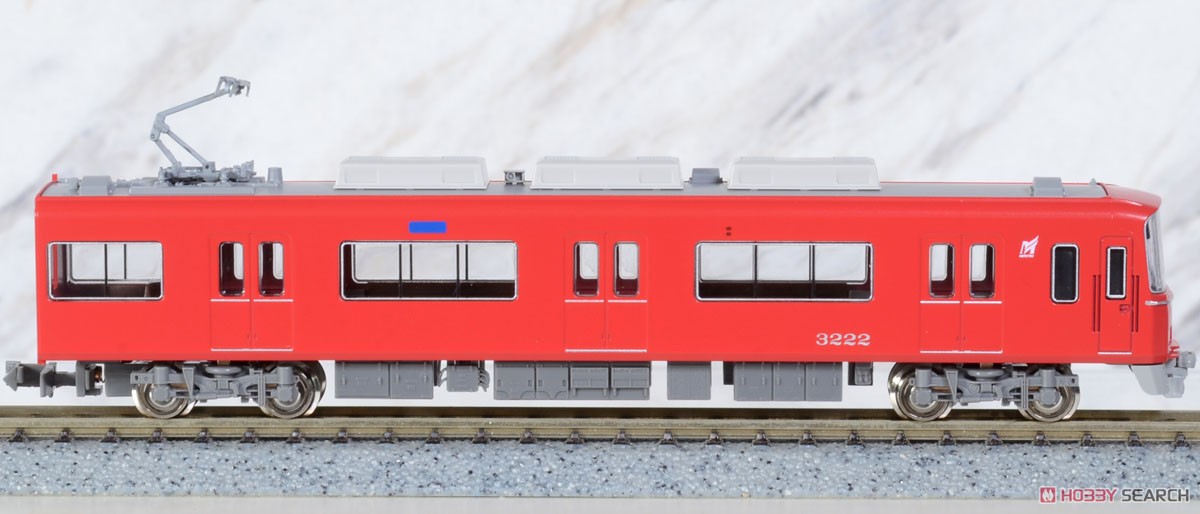名鉄3100系3次車（旧塗装 3122編成）増結2両編成セット（動力
