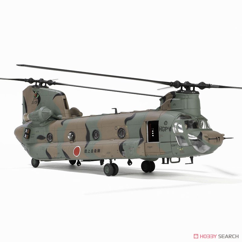 1/144 技MIX「CH-47J 木更津+ローター回転フライトユニット」セット 1