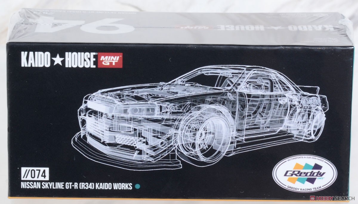 Nissan スカイライン GT-R R34 Kaido Works GReddy V1 (右ハンドル