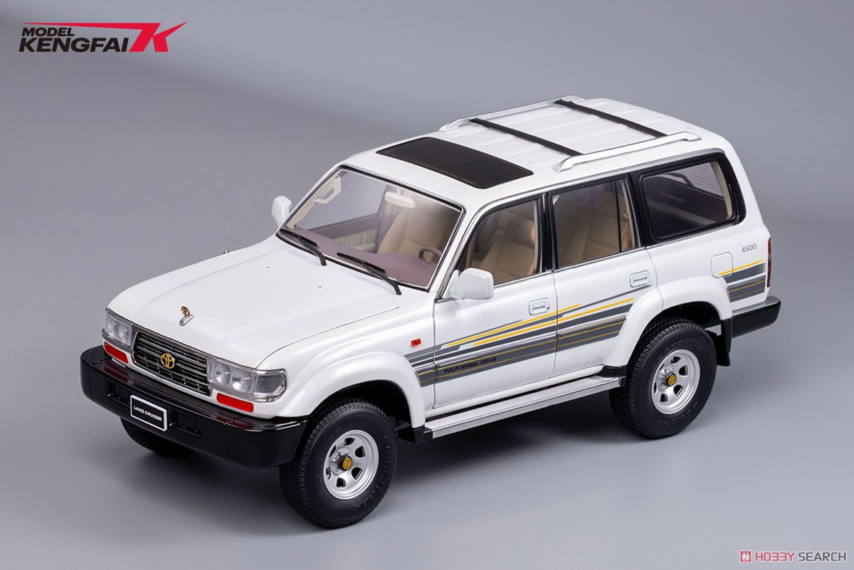 Toyota Land Cruiser VX-R(LC80) White (Diecast Car) - HobbySearch