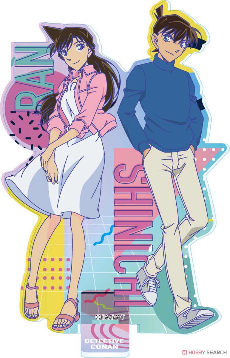 非売品 トンボ学生服×名探偵コナン 等身大パネル（工藤新一×毛利