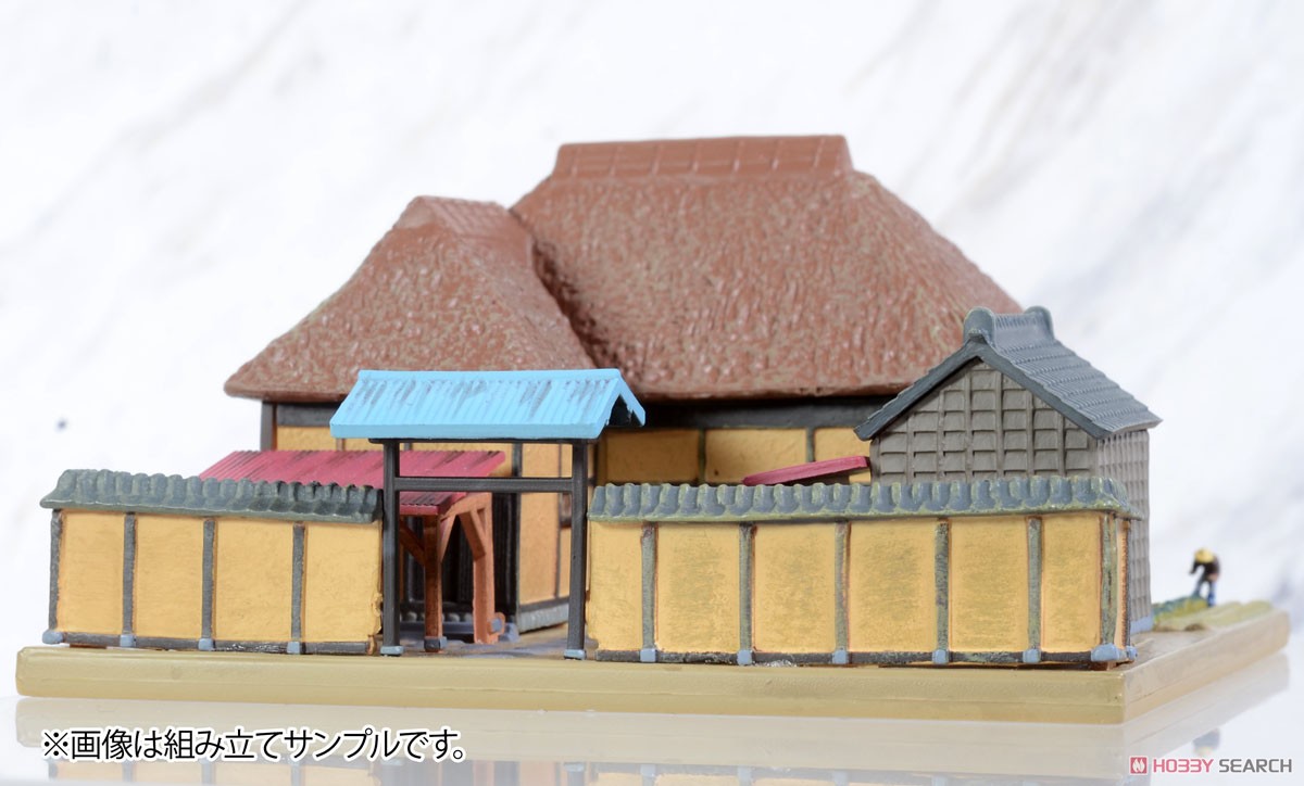 エコラクチャー MD01 マイクロドールハウス 農家 (組み立てキット