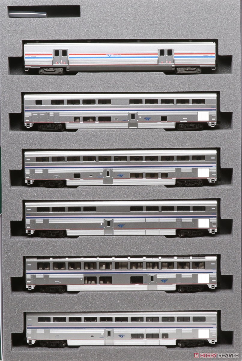 アムトラック(R) スーパーライナー(R) I フェーズVI 6両セット (増結