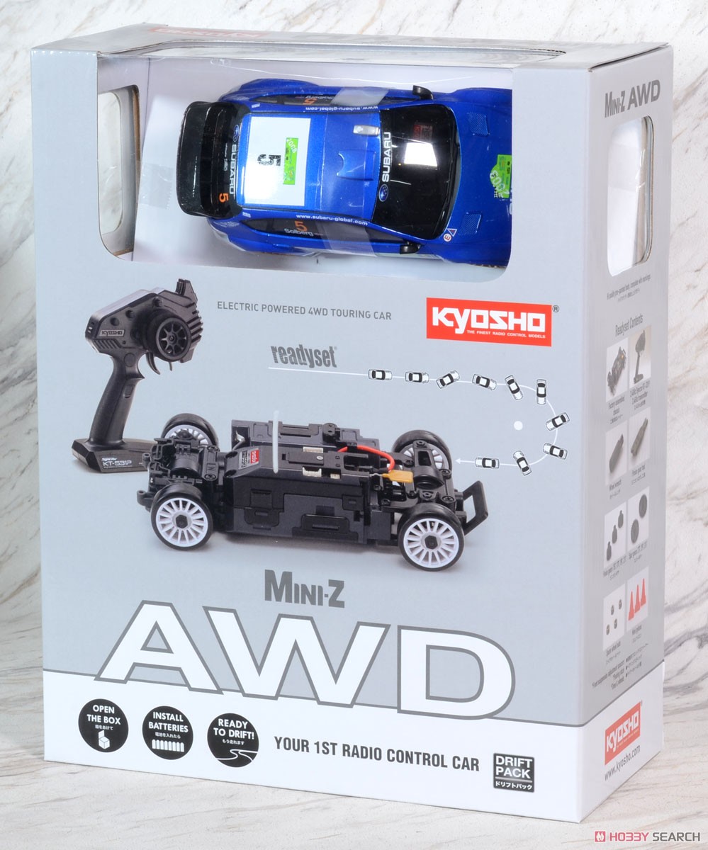 MINI-Z ミニッツ ドリフトパック AWD スバルインプレッサLED付き