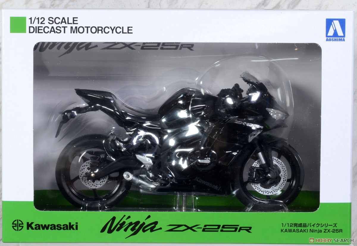 KAWASAKI Ninja ZX-25R メタリックスパークブラック (ミニカー