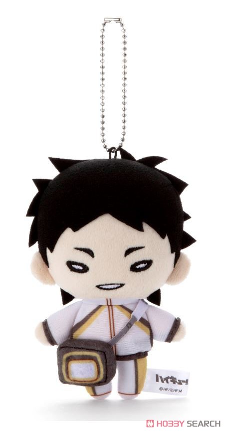 にとたん ハイキュー!! スクールバッグ ボールチェーン付ぬいぐるみ 赤