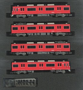 名鉄 3500系 (機器更新車・行先表示点灯) 増結4両編成セット (動力無し