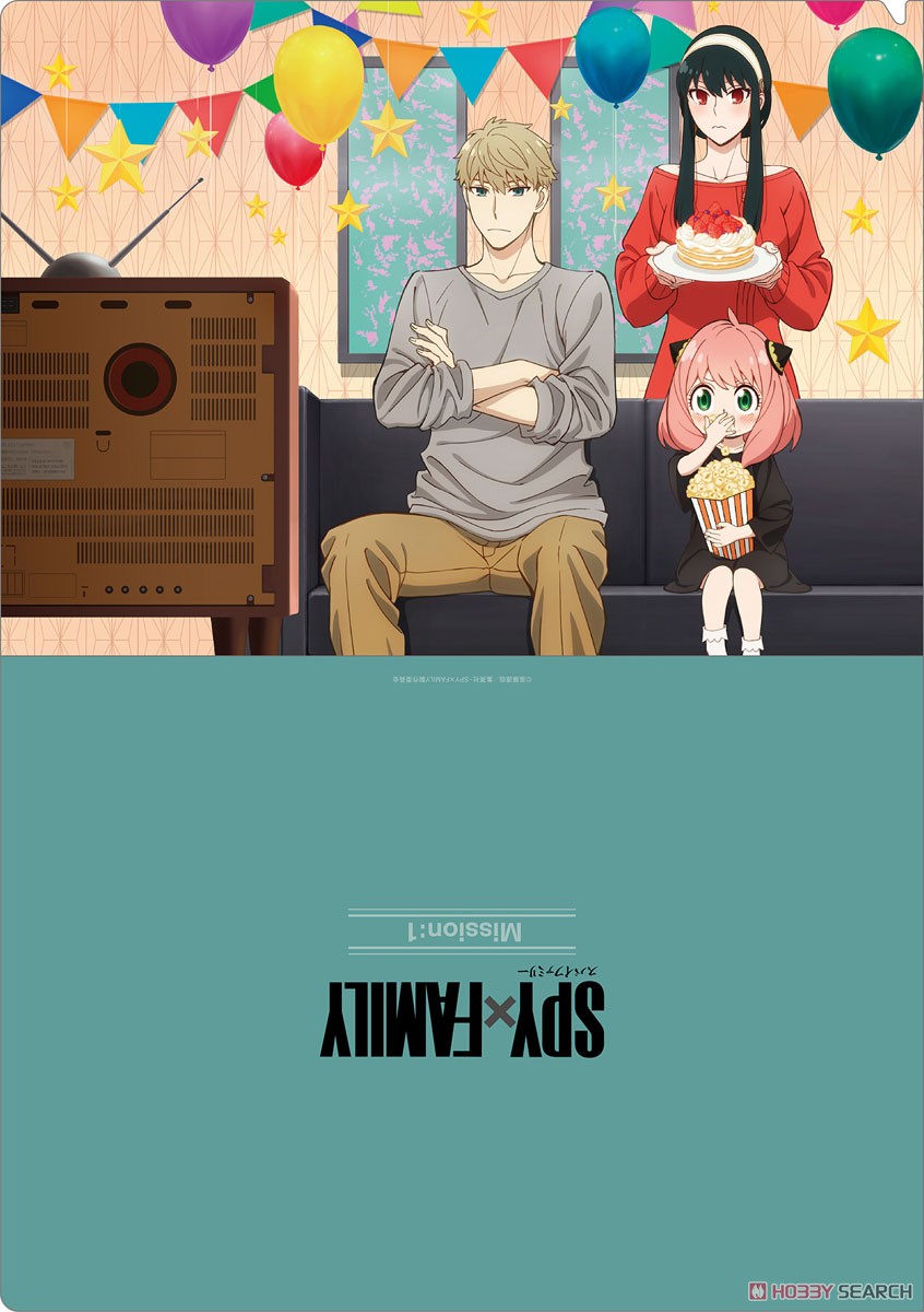 SPY×FAMILY メインビジュアルクリアファイルセット MISSION:1～4