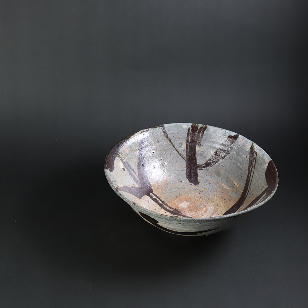 丸田宗彦 作 粉引唐津沓鉢 – ギャラリー一番館オンラインショップ