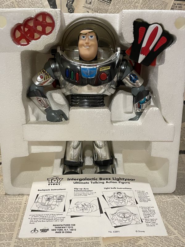 Toy Story/Intergalactic Buzz Lightyear(with box) - 2000toys高円寺店