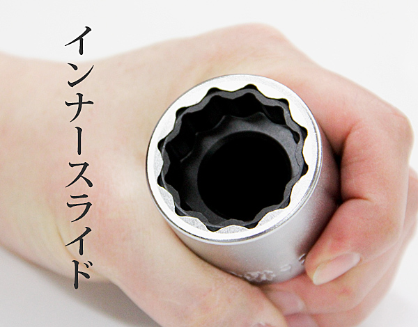 椿モデル 仮締インパクトソケット オートスライドW 32×36 商品詳細｜鳶