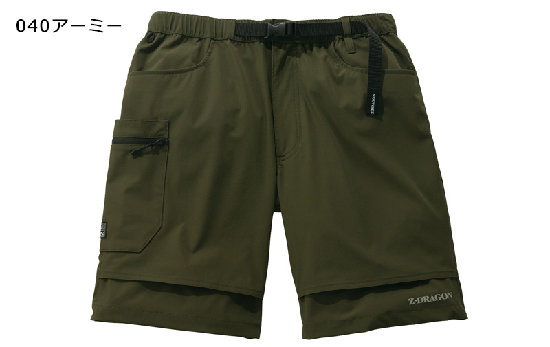 Z-DRAGON ストレッチショートパンツ 75162 商品詳細｜鳶服 鳶用品の宮