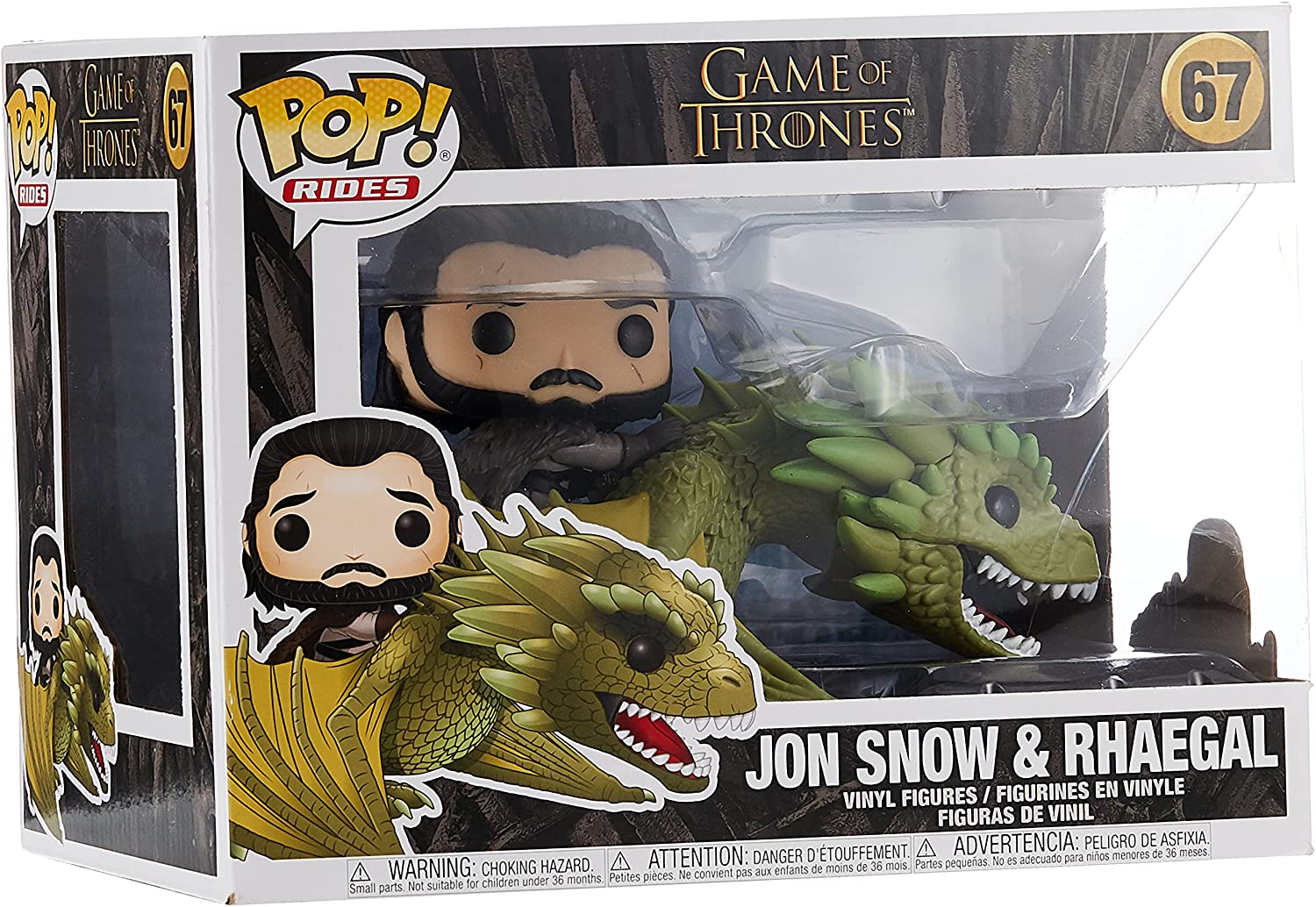 アメコミ Funko POP! Rides Jon & Rhaegal 67 アメコミ Funko POP