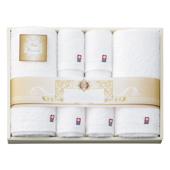 ホワイトハーモニー タオルセット No.100 40％OFF｜香典返し.JP