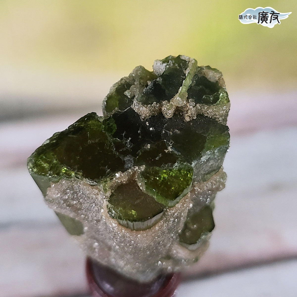 トルマリン ウォーターメロントルマリン 鉱物標本 原石 305 トルマリン