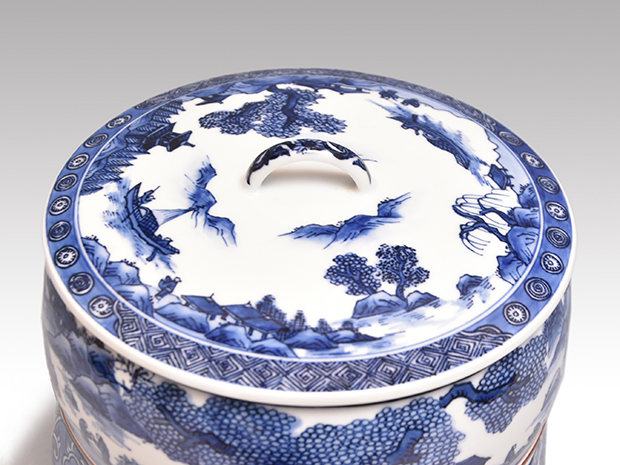 祥瑞写 瓢形水指 三代 西村徳泉（作) 共箱 未使用 | 古美術ささき