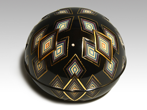 彫漆香合 「煌」 松本達弥(作) 共箱 | 古美術ささき