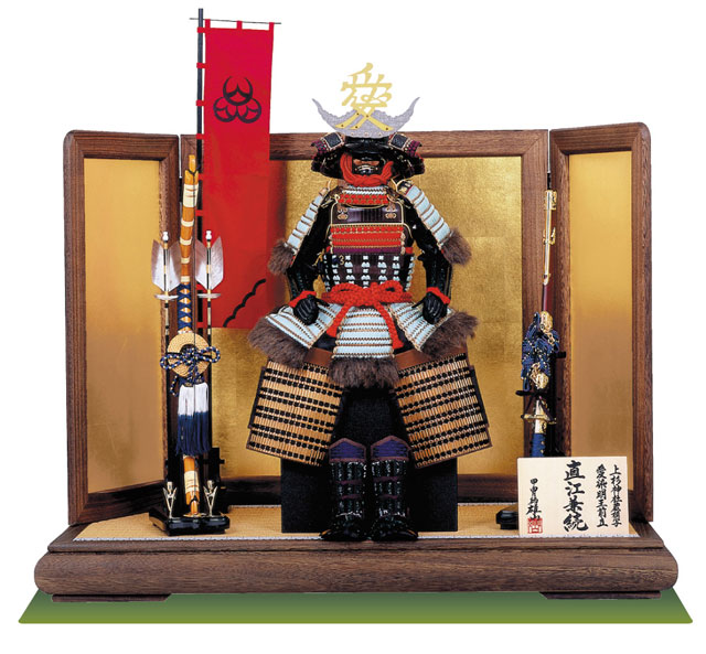 2020年度 五月人形・戦国武将 直江兼続 愛染明王前立鎧飾り