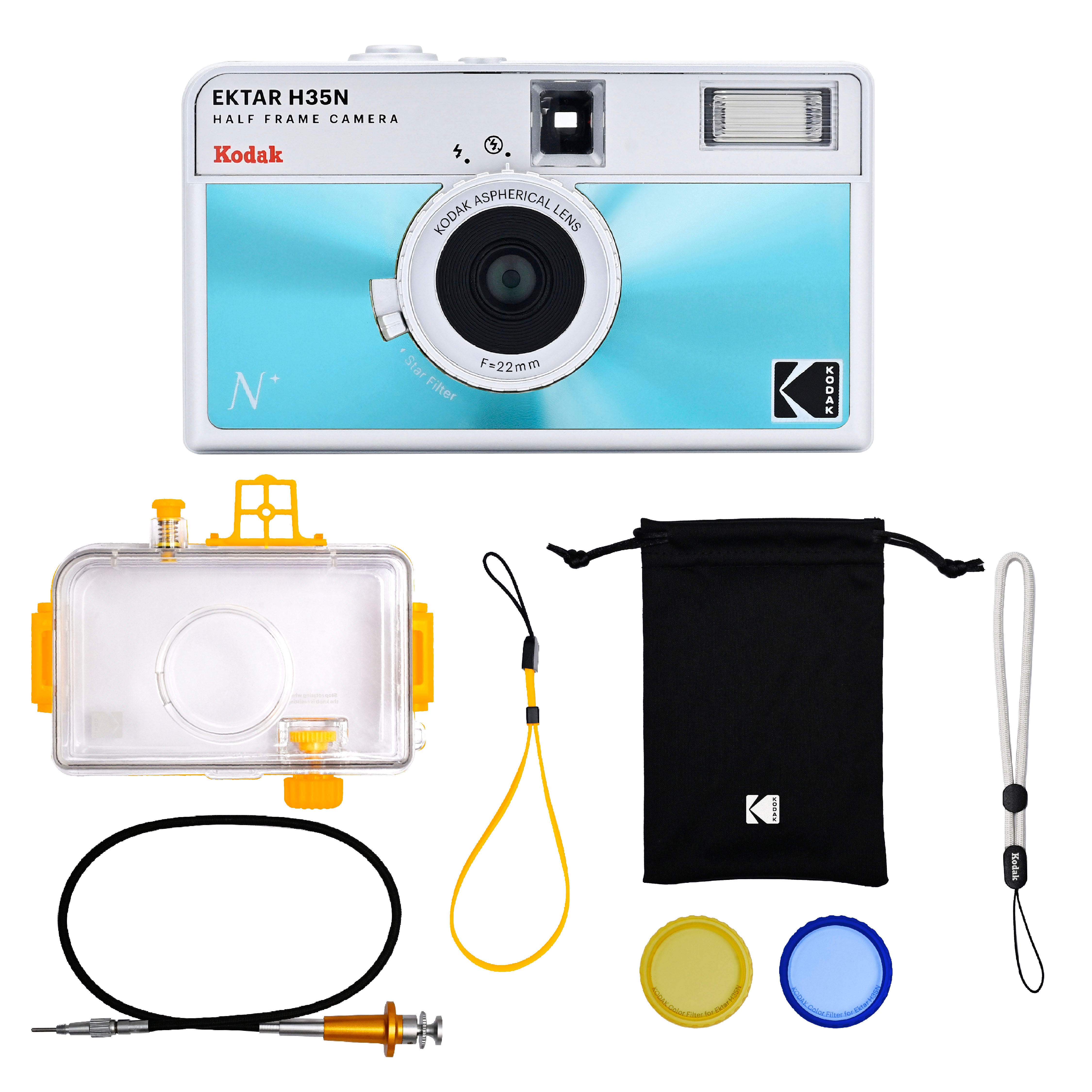 KODAK EKTAR H35N Half Frame Film Camera Premium Kit