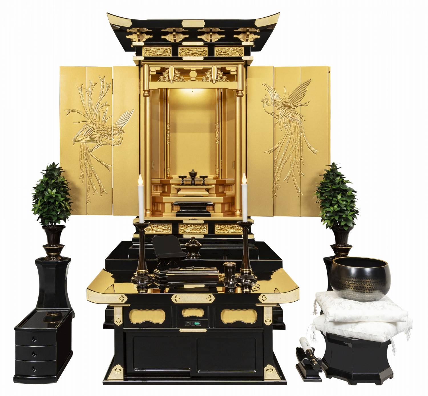 創価学会仏壇・SGI仏壇・仏具の専門店 | 広布堂 | 王城(黒檀)