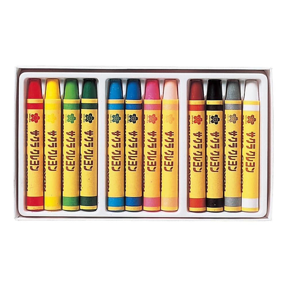 クレヨン 12色 LY－12R: 文房具・事務用品|ホームセンター