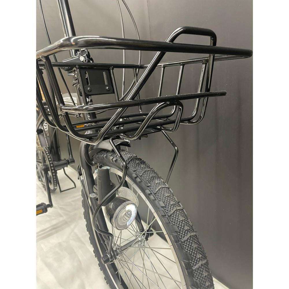 20インチの折りたたみ自転車 ブラック 引き取り限定（東京多摩地区