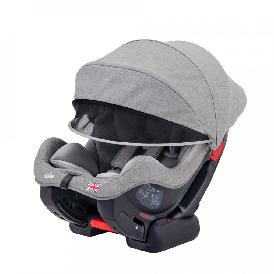 Joie チャイルドシート チルト キャノピー付（フォギーグレー