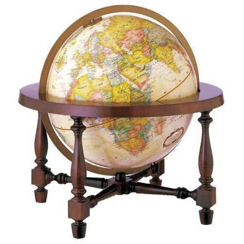 Stained Glass antique 建具【地球儀】