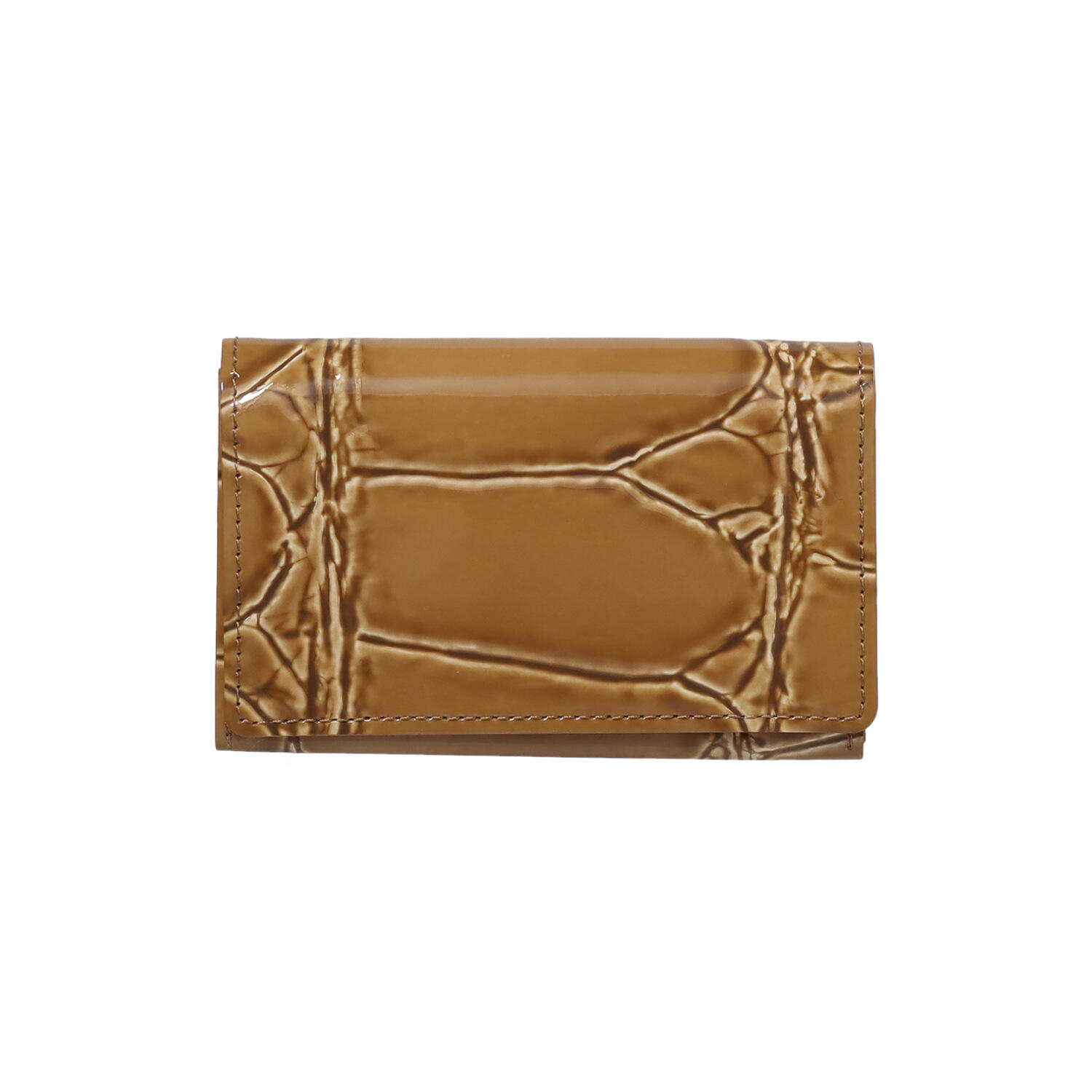 クロコ型押し 牛革 ササマチ 名刺入れ カードケース | 株式会社 高屋