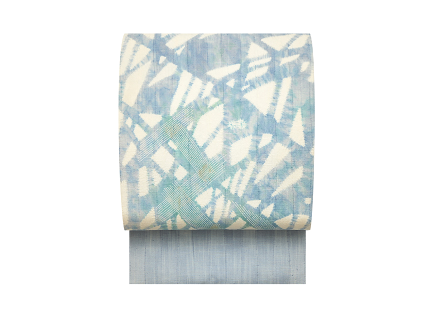 絞りに友禅名古屋帯 日本工芸会正会員 木原明作(G20_3076Py) 帯紹介