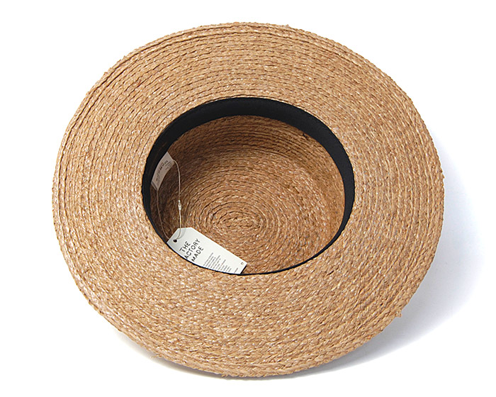 THE FACTORY MADE(ザファクトリーメイド) ラフィアブレードカンカン帽