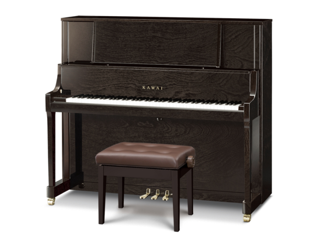 アップライトピアノ 河合 カワイ KAWAI 3本ペダル