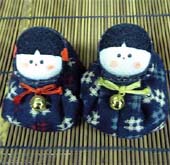 名品】六法弁慶木目込人形