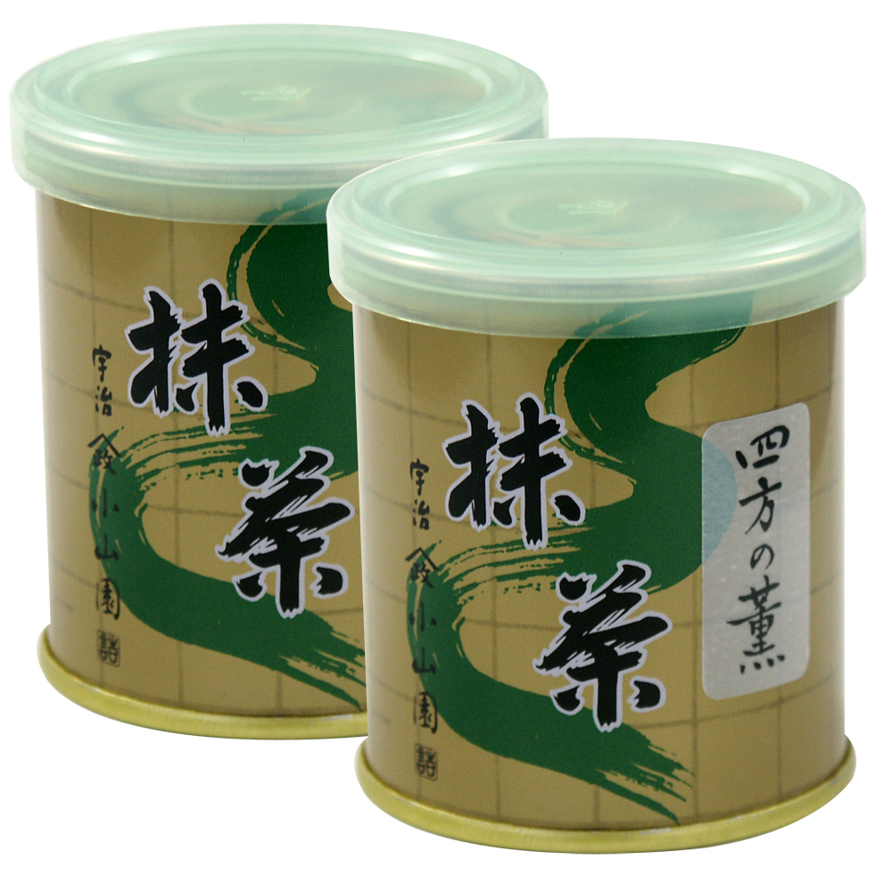 山政小山園 抹茶 式部の昔 /小倉山/さみどり 3種 6缶 セット 式部の昔