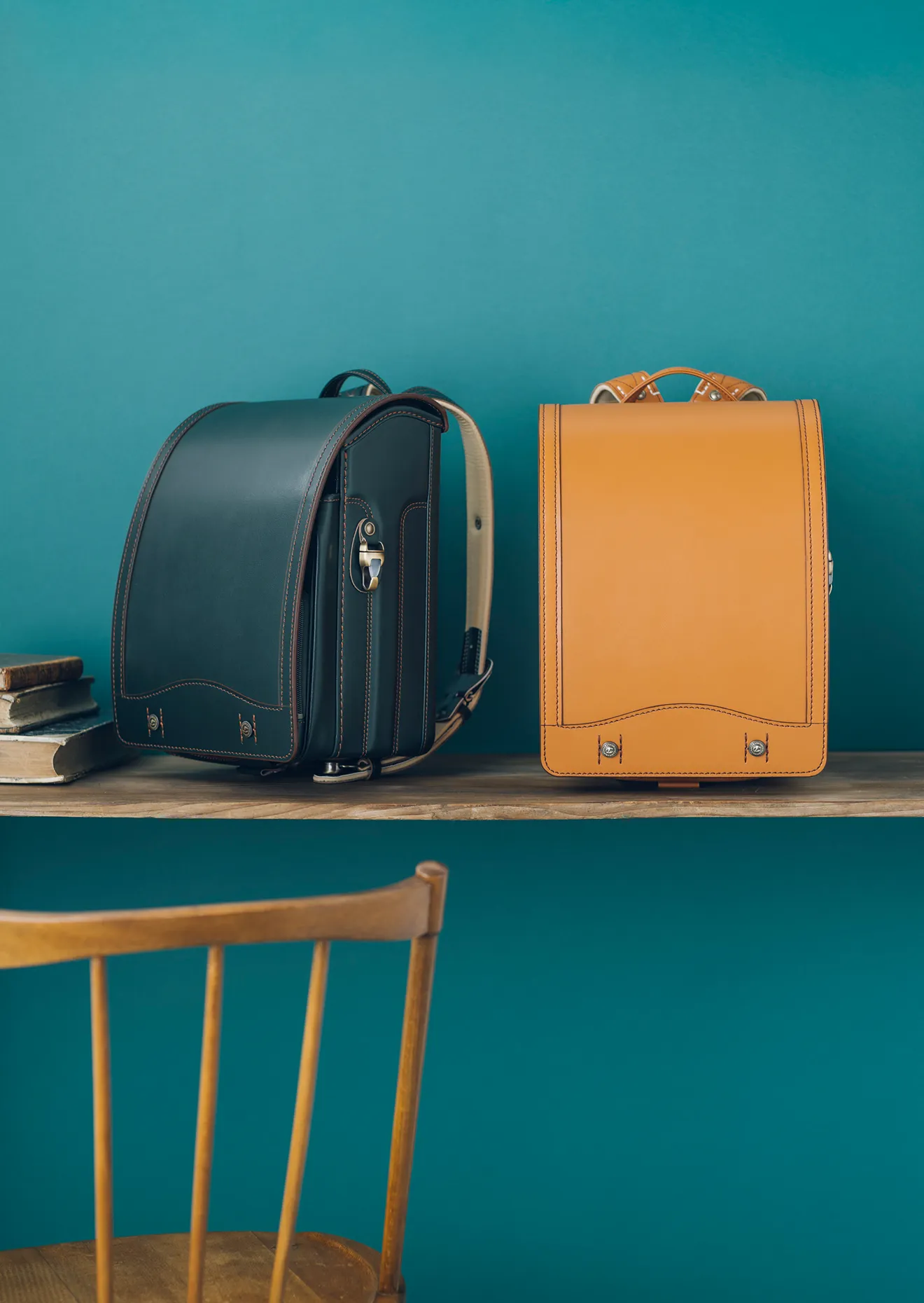 2027年ご入学向け】ニュー・アンティーク（牛革）紺 | 鞄工房山本の