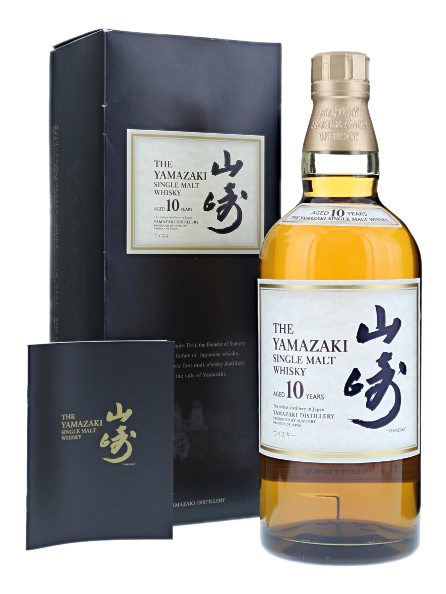山崎 10年 シングル モルト 700ml / 40% - 歌舞伎ウイスキー 日本の