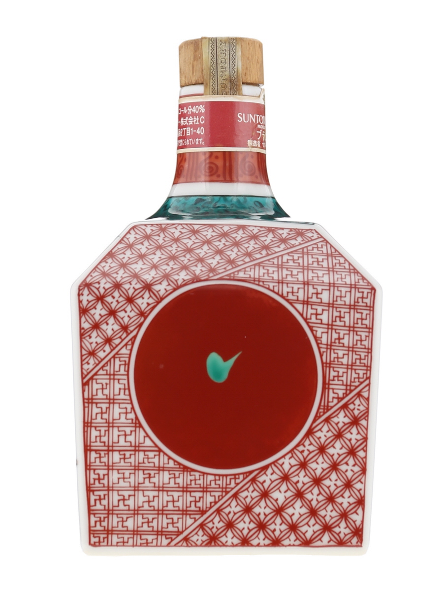 サントリーブランデー九谷焼「鼠に大黒・瑞穂文」