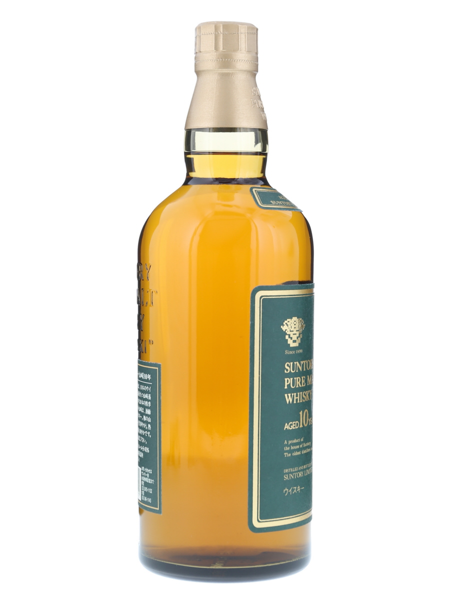 山崎 10年 ピュア モルト 緑ラベル 750ml / 40% - 歌舞伎ウイスキー